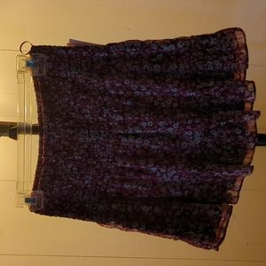 Aqua size small skirt